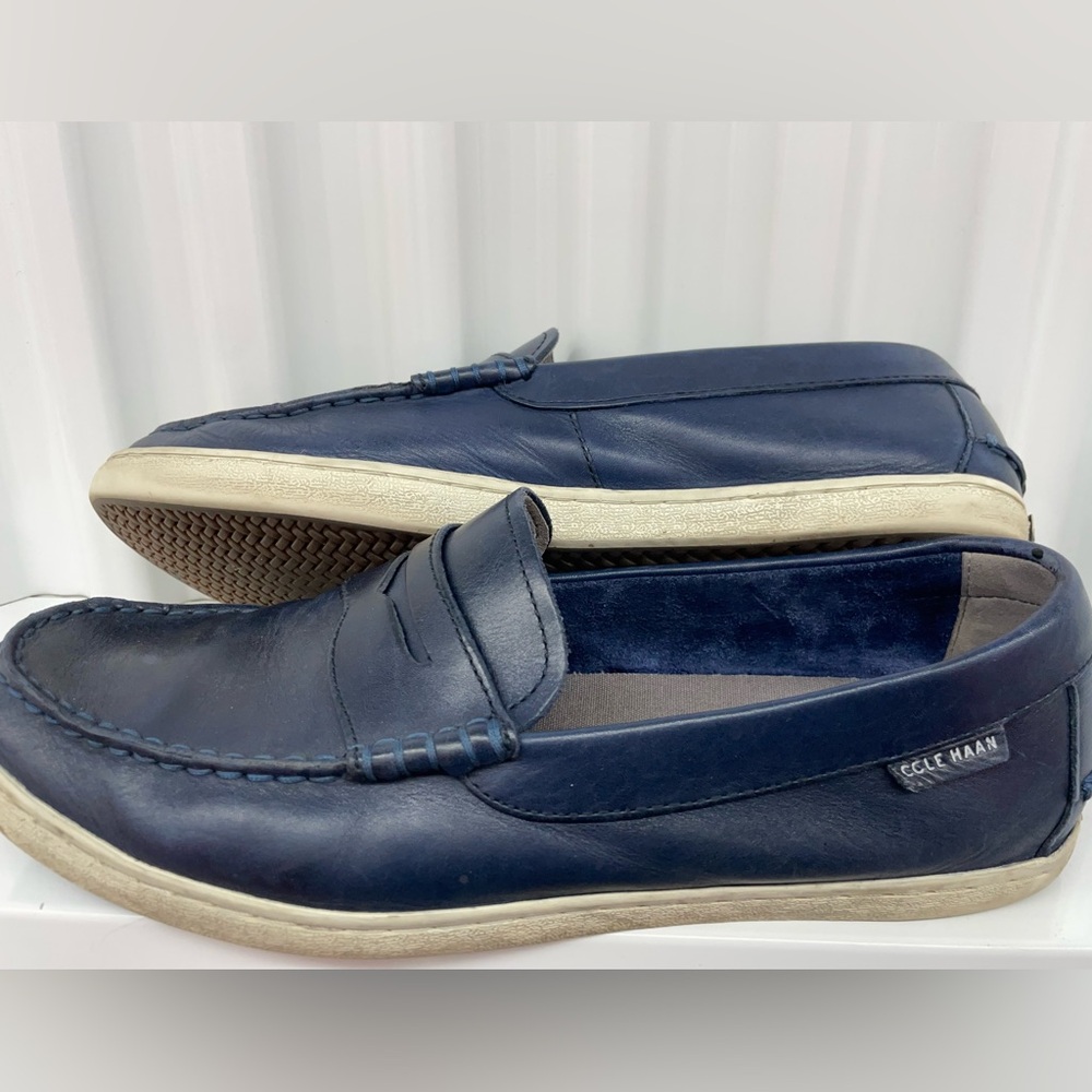 Cole Haan Men’s Blue Nantucket Dlip onLoafers Shoes Size 11